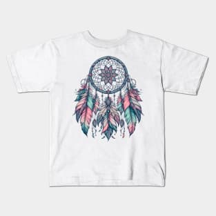 Ethereal Dreamcatcher Artwork Kids T-Shirt